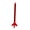 Red, variant on 100 Pcs Strong Plastic Golf Tees Featuring Design For Better Strokes