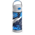 thumbnail image 6 of Thermos Stainless Steel FUNtainer Bottle with Straw, Tire Tracks, 14 oz, 6 of 9