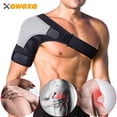 thumbnail image 2 of Sports Recovery Shoulder Brace for Men and Women Back Stability Support Adjustable Fit Sleeve Wrap Relief Injuries Tendonitis Right Shoulder, 2 of 6