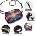 thumbnail image 3 of FORMRS Mini Crossbody Bag for Women Adjustable Shoulder Rope Travel Casual Phone Purse, Neon Road, 3 of 7