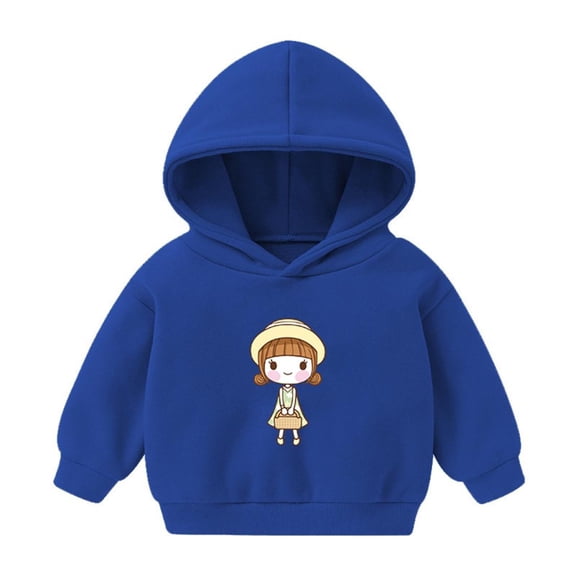 Bnwani Girls Hoodies Long Sleeve Fall Sweatshirt Cute Printed Pullover