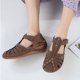 thumbnail image 5 of Amzcrzy Zapatos de mujer,Zapatos de mujer,Zapatillas de mujer, Sandalias de mujer con soporte de arco, moda de verano, informales, cómodas, con cuña hueca. Sandalias Mujer Zapatillas De Casa, 5 of 5