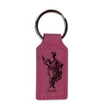 thumbnail image 3 of Keychain - Rectangle - Apollo - Leather, 3 of 5