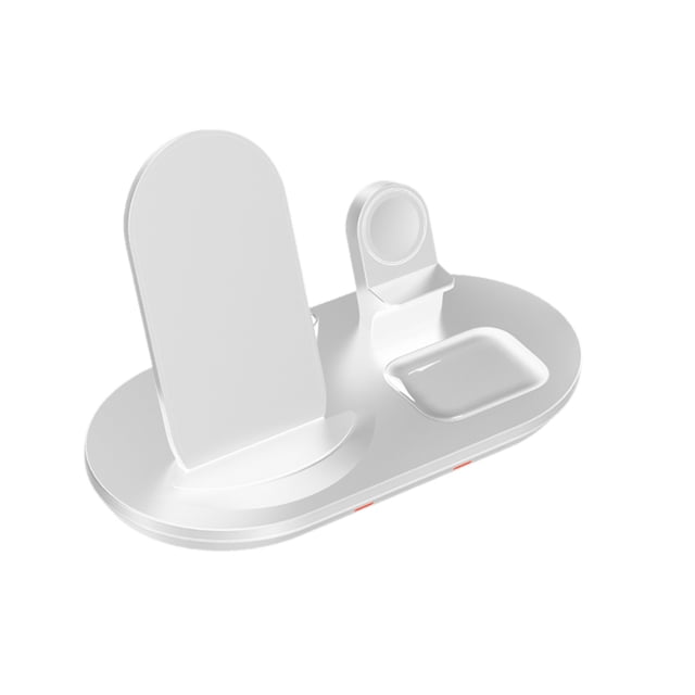 COM1950s Wireless Charging Station, Usb Charging Station, Magnetic Wireless Charging Station,Upgraded 4 in 1 Wireless Charger Stand for Wireless Charger Station, Wireless Charger Stand