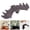 B, variant on 1Pc Clearance Under $3 Large Bat Ornament Giant Bat Hanger Rubber For Wall Hanging Giant Bat Simulation Big Bat C (C)