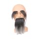thumbnail image 1 of Cabeza de maniquí resistente con cosmetología multipropósito de barba para cortar barbero calvo, 1 of 8