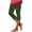 Army Green, variant on Staron Summer High Waisted Capris for Women Casual Jogger Pants Stretchy Elastic Waist Slim Fitting Yoga Gym Workout Active Sweatpants, Gray XL