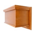 thumbnail image 5 of Renovators Supply Light Oak Wooden Flat High Tank Pull Chain Toilet Part Tank w/Screws, 5 of 7