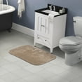 thumbnail image 2 of Garland Rug Traditional Washable Nylon Taupe Bath Rug, 24" x 40", 2 of 6
