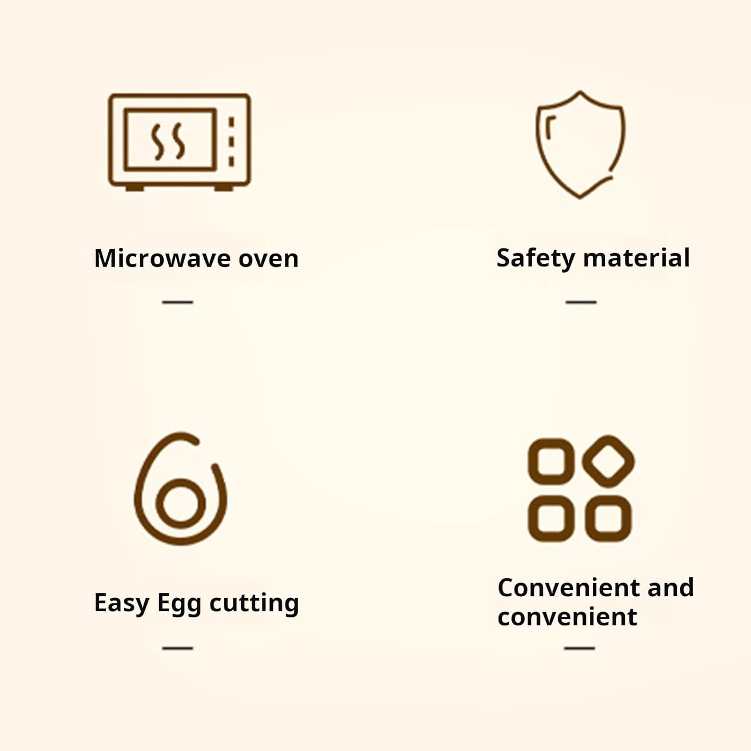 Microwave Egg Boiler Egg Steamer 4 Cavities Microwave Egg Cooker Quick Breakfast Maker Durable Compact Egg Boiler Machine