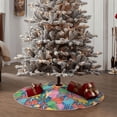 thumbnail image 4 of Sikiie Starfish And Algae Nativity Christmas Tree Skirt, Jesus Christian Winter Holiday Tree Mat Decoration(30-48IN)30", 4 of 6