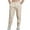 Beige, variant on ZQUUVOU Men's Sweatpants Loose Athleisure Elastic Waistband Beige