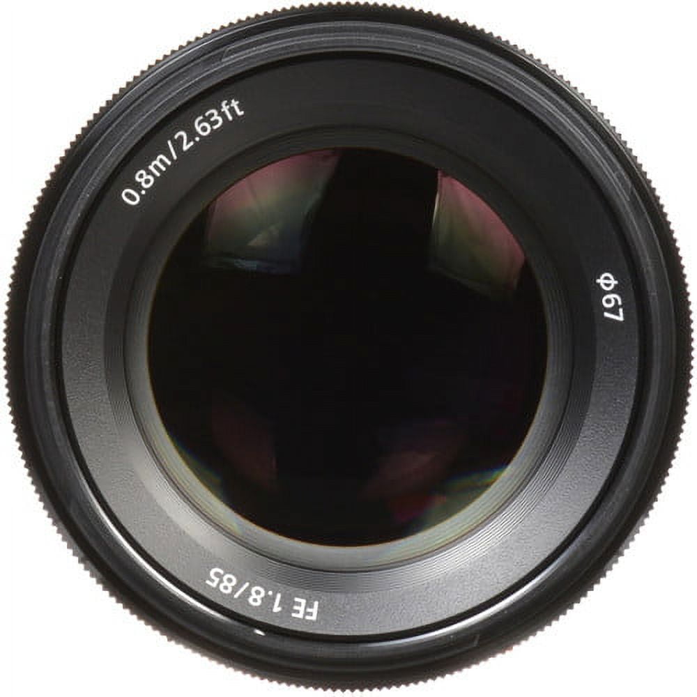 Sony FE 85mm f/1.8 Lens - SEL85F18 - Walmart.com