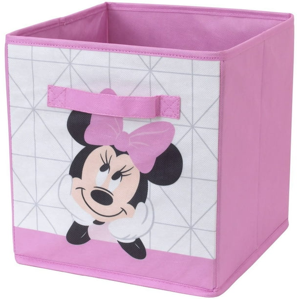 minnie mouse collapsible storage trunk