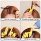 thumbnail image 4 of Pinzas para levantar la raíz con calor, potenciador de volumen, autoagarrador, levantador de raíz para cabello fino, color amarillo., 4 of 5