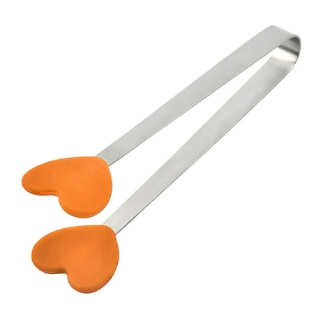

wendunide kitchen gadgets Creative Small Palm Silicone Clip Stainless Steel Handle And Hand Shaped Designed Silicone Tongs Creative Kitchen Gadgets For Sweets Ice Cube Spices Sugar Barbecue C