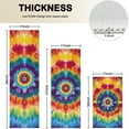 thumbnail image 4 of Colorful Rainbow Tie Dye Spiral Pattern Kitchen Rugs Sets Of 3,Kitchen Runner Rugs Non Skid Washable,Decorative Kitchen Floor Mats for Kitchen,Sink,Laundry,17"x30"+ 17"x47" + 17"x59", 4 of 6