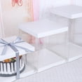 thumbnail image 3 of RENACLIPY White Cake Box - Bakery Packaging for Cakes, Pastries, and Desserts, Perfect for Parties and Special Occasions, 3 of 7