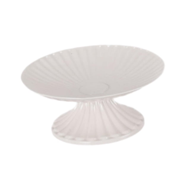 Portavelas, portavelas de pilar, decoración de velas para el hogar, plato de vela pequeño, bandeja decorativa para velas Blanco