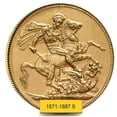 thumbnail image 2 of 1871-1887 S Australia Gold Sovereign Victoria Young Head (Avg Circ), 2 of 3