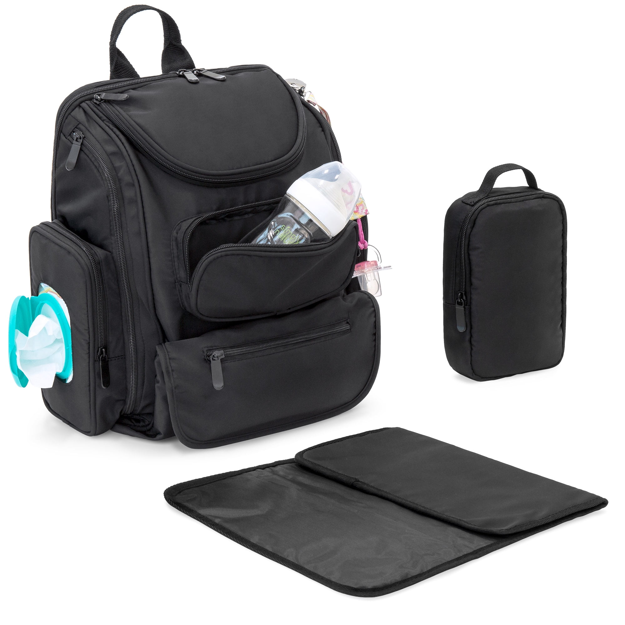 Best Choice Products Travel Baby Diaper Bag Backpack w/ 14 Pockets
