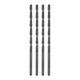 thumbnail image 1 of Broca de torsión de acero de alta velocidad Uxcell de 4.2 mm con recubrimiento de óxido negro, 4 paquetes, 1 of 5
