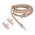 thumbnail image 1 of Correa para bolso Yuyangstore ajustable 39-47 pulgadas hombro de cuero PU universal Rosa empolvado, 1 of 8