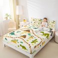 thumbnail image 4 of Castle Fairy Child Boys Girls Kawaii Animal Dino Bed Sheets,Cute Dinosaur King Sheets, 4 of 7