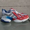 thumbnail image 2 of Ad-id-as Shoes Men's Style LVL 029002Color White/Red-Blue, Size 12Used in good c, 2 of 6
