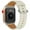 Beige, variant on Watch Strap for Apple Watch 49mm 45mm 44mm 42mm, Pin Buckle Watch Band Soft PU Leather Replacement Luxury Adjustable Strap Men Women Wristband for iWatch Series SE 9 8 7 6 5 4 3 2 1 Ultra, Beige