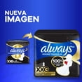 thumbnail image 4 of Toalla Femenina Always Nocturna Sedasec Tamaño XXG, 10 pzas, 4 of 5