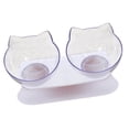 thumbnail image 4 of Comederos elevados para gatos con inclinación de 15 degree para perros pequeños Cuencos dobles, 4 of 9