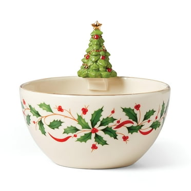 Lenox Holiday Bowl with Christmas Tree