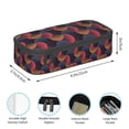thumbnail image 6 of Goofa Circular Stripes Pattern Pencil Case, Multi- Slot Pencil Pouch, Portable Pencil Bag, Pen Case for& Office, 6 of 9
