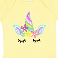 thumbnail image 4 of Inktastic Unicorn Face Girls Baby Bodysuit, 4 of 5