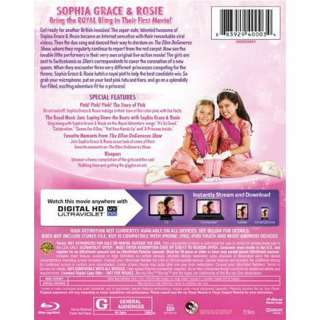 Sophia Grace and Rosie a Royal Adventure (Blu-ray + DVD)
