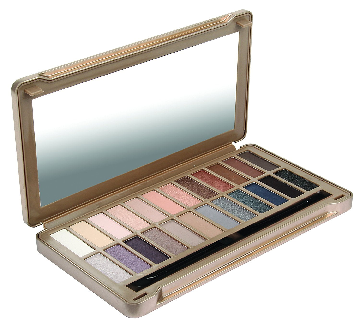 BYS Eyeshadow Palette (24x Eyeshadow, 2x Applicator) - Nude Exposed CO/ESONEX 24g/0.8oz