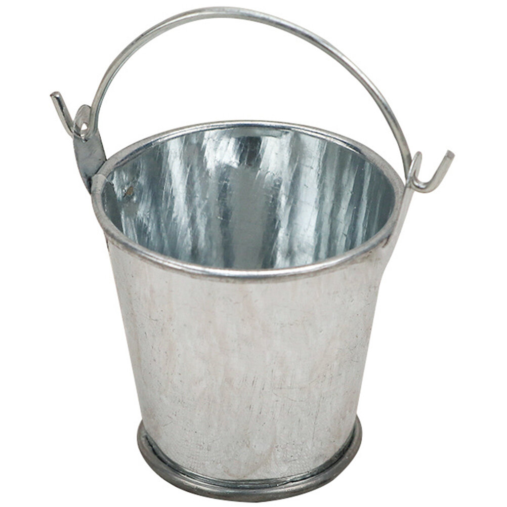 Miniature Ice Bucket Miniature Gardening Bucket Model Mini House Barrel