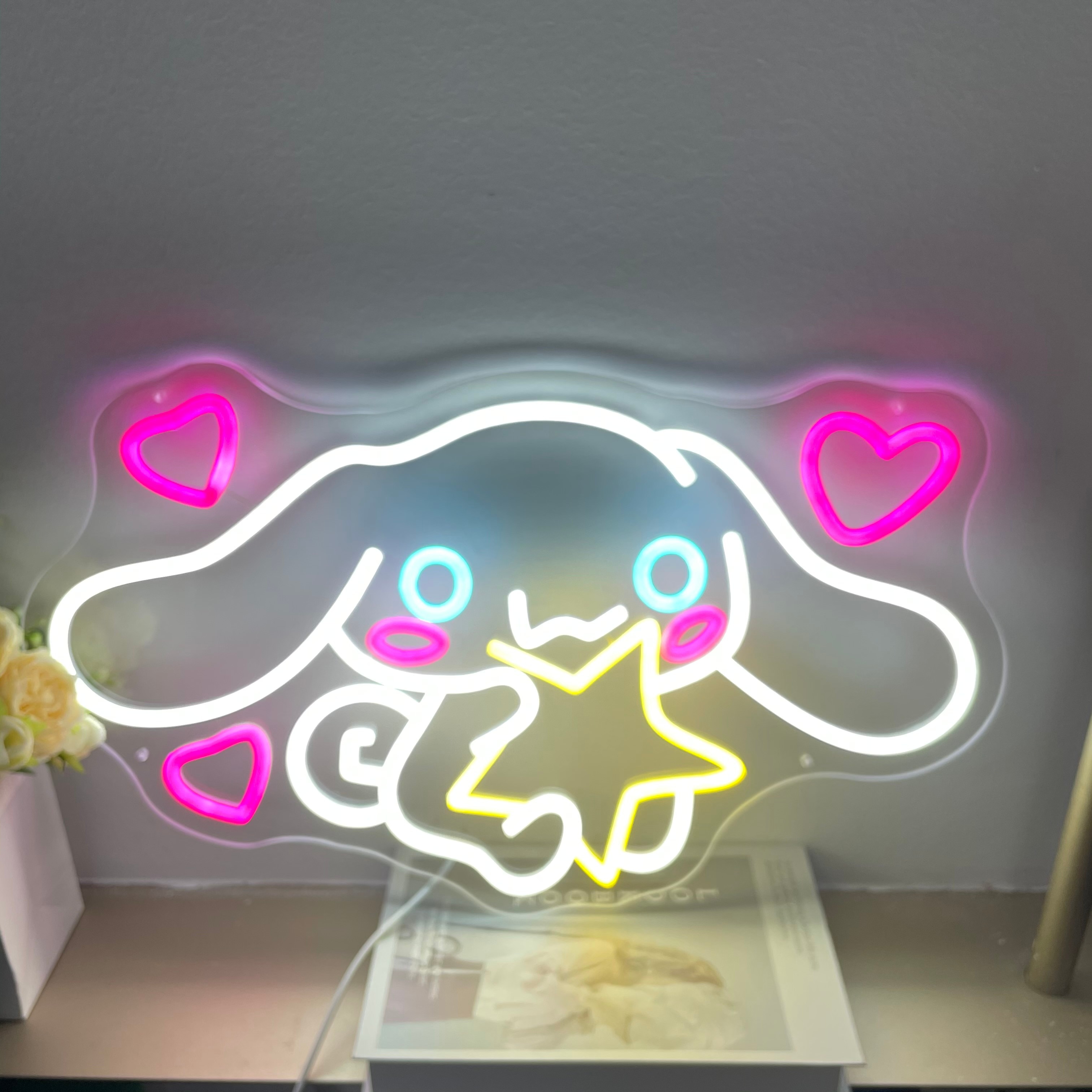 Neonium Anime Neon Sign Cartoon Sign Light bedroom Room Decor art LED