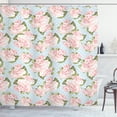 thumbnail image 1 of Ambesonne Shabby Flora Shower Curtain, English Garden Plant, 69"Wx75"L, Multicolor, 1 of 3