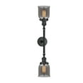 thumbnail image 1 of 208L-BK-G53-LED-Innovations Lighting-Small Bell-7W 2 LED Bath Vanity in Traditional Style-5 Inches Wide by 23 Inches High   Matte Black Finish with, 1 of 1