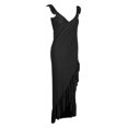 thumbnail image 1 of para mujer, cuello en V , de noche irregular, cóctel, playa, SG Yuyangstore  Vestido largo sin mangas, 1 of 8