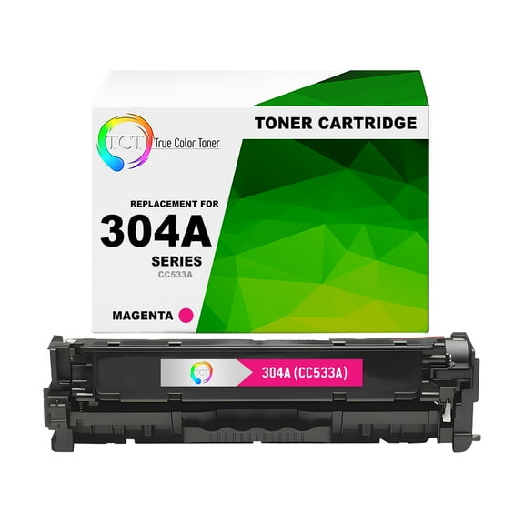 TCT 304A Magenta Toner Cartridge - Premium Compatible Replacement for HP 304A CC533A
