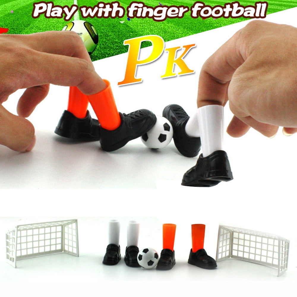 Ideal Party Finger Soccer Match Toy Funny Finger Toy Game Sets With Two Goals 