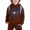 Brown, variant on Preschool Memory Print Sweatshirt For Boys Unique School Admission Keepsake Top And Cozy Bottoms