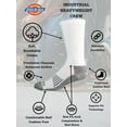 thumbnail image 6 of Dickies Men's Heavyweight Crew Sock, 3 Pack Genuine, 6 of 6