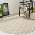 thumbnail image 2 of SAFAVIEH Montauk Nelson Geometric Cotton Runner Rug, Grey/Ivory, 2'3" x 7', 2 of 10