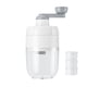 thumbnail image 2 of Máquina de hielo raspado con trituradora de hielo manual | Manivela | Cuchillas de acero inoxidable | Plástico ABS apto para uso alimentario | No eléctrico | Diseño transparente | 1 afeitadora + 3, 2 of 9
