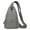 Gray, variant on Travel Sling Bag, Large Capacity Crossbody Chest Bag, Anti-Theft Messenger Bag, Waterproof Hiking Backpack, Hands-Free Waist Pack for Phone Wallet Outdoor Sports,
