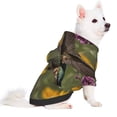 thumbnail image 2 of Fotbe Humming Bird Sudadera con Estampado para Perros Pequeños – Suéter con Capucha para Mascotas, Tela Suave de Forro Polar con Bolsillo-X-Small, 2 of 7